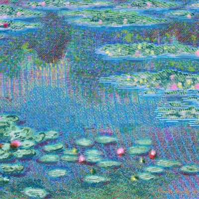 Water Lilies after Claude Monet