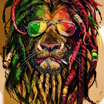 Rasta Lion