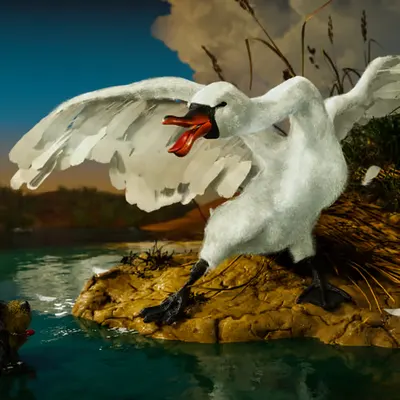 The Exposed Swan 1/3