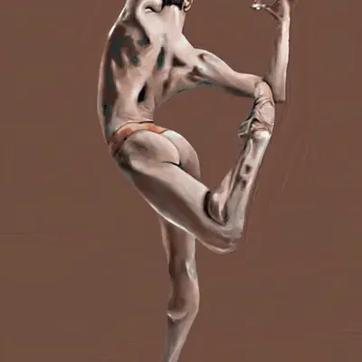 Triptych 2 'B Brown' 