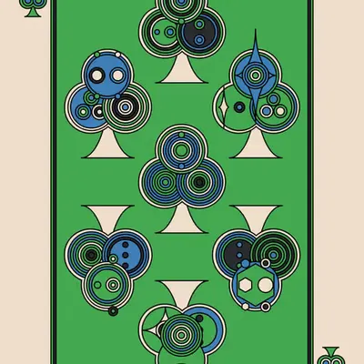 Seven of Clubs Dark