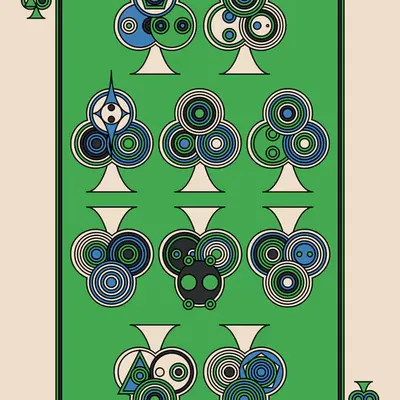 Ten of Clubs Dark