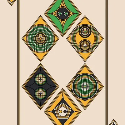 Six of Diamonds Light
