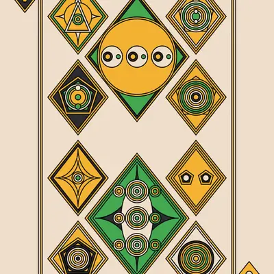 Ten of Diamonds Light