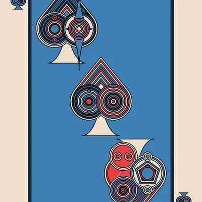 Three of Spades Dark