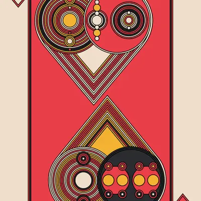 Two of Hearts Dark
