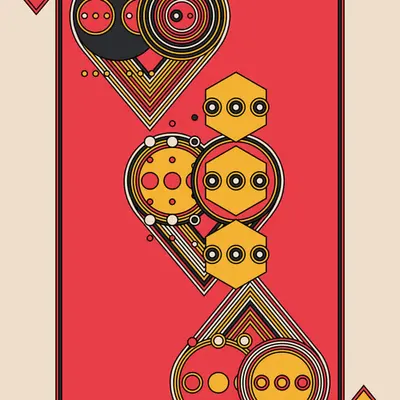 Three of Hearts Dark