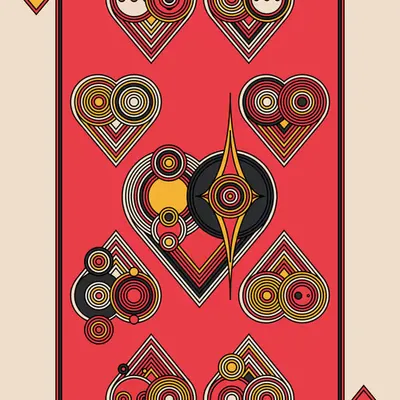 Nine of Hearts Dark