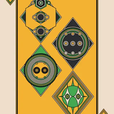 Four of Diamonds Dark