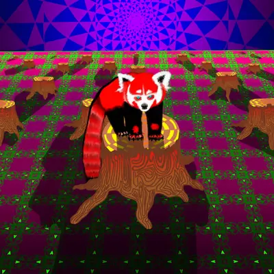 Angry Red Panda