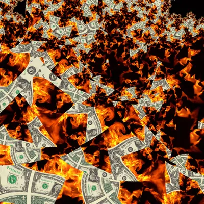 USD Fractal Fire #3