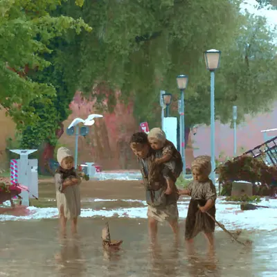 Floods in da hood