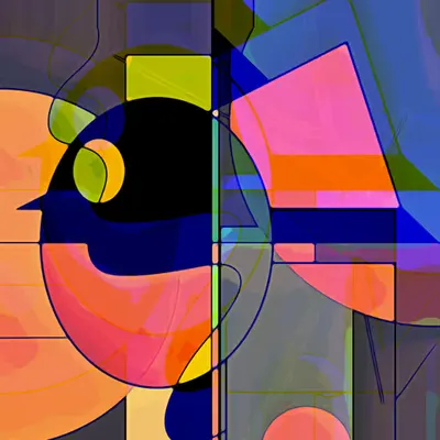 Geometric Abstraction No.1, Neko#1