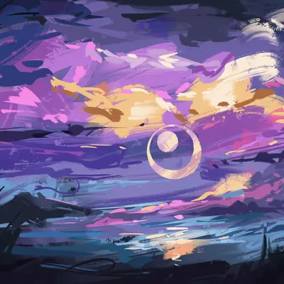 A Cloudy Sunset