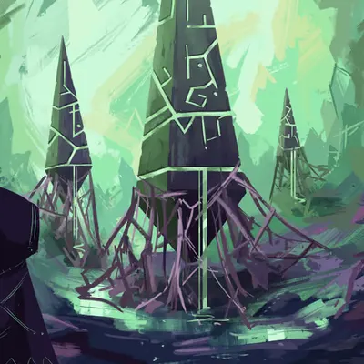 Engraved Obelisks