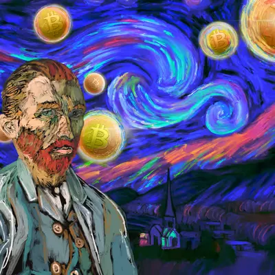 Once Upon A Time In Crypto City : A Starry Night