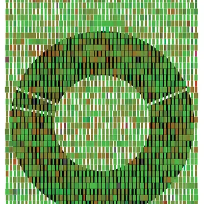 Seed Phrase Words Visualization RGBVCS White Edition