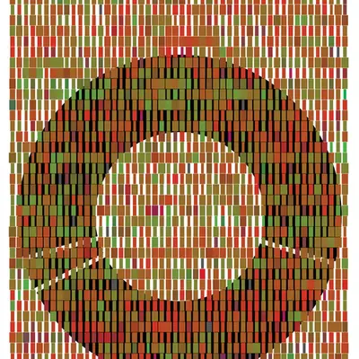 Seed Phrase Words Visualization RGBCVS White Edition