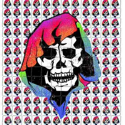 Digital Acid Sheet 2 - Skull Quake