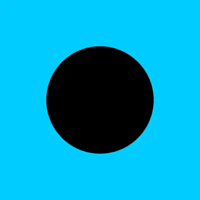 THREE DIMENSIONAL SPINNING BLACK BALL