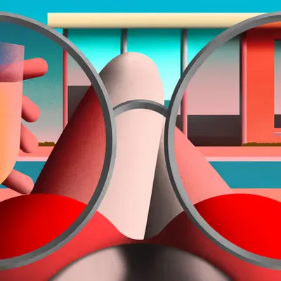 Perfect Picture (after Hockney)