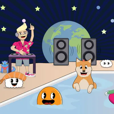 Pool Party on the Moon (Namazu Bundle)