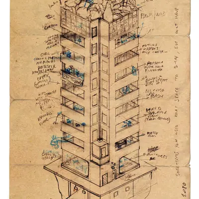 Clod 951 Original Sketch