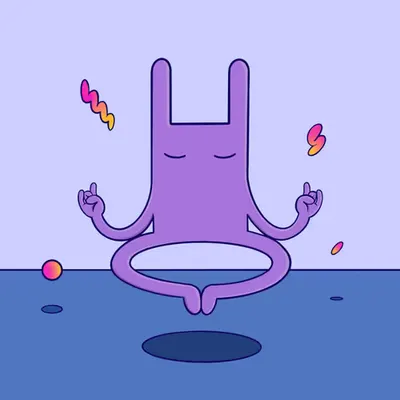 Meditation Rabbit #1