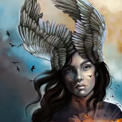 She. Bird.