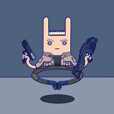 Meditation Rabbit #10