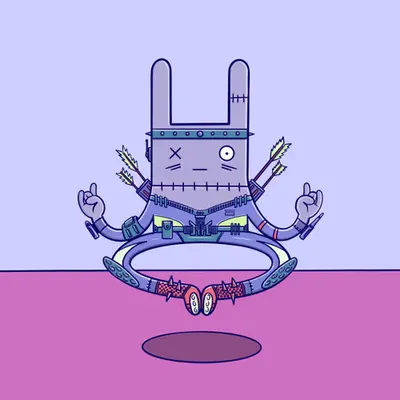 Meditation Rabbit #13