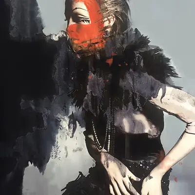 HER RED MASK