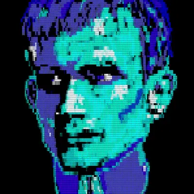 vitalik buterin Pixel Portrait