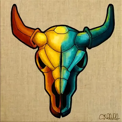Buffalo Skull