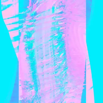 glitch in cyan: ii of ii