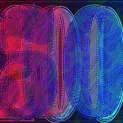 Homage To Jasper Johns No.2 - unique
