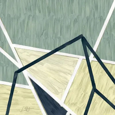Emerging Shapes One (Triptych)