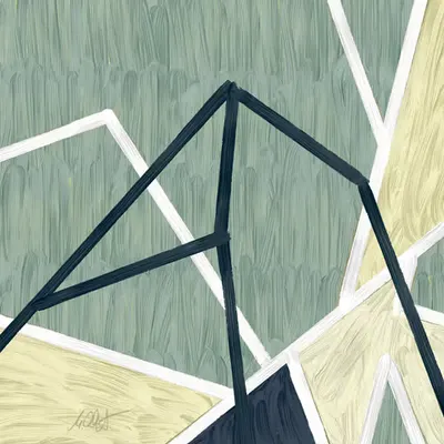 Emerging Shapes Three (Triptych)