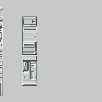 Bas-Relief: Artist Proofs.  #1