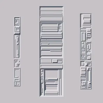 Bas-Relief: Artist Proofs.  #5