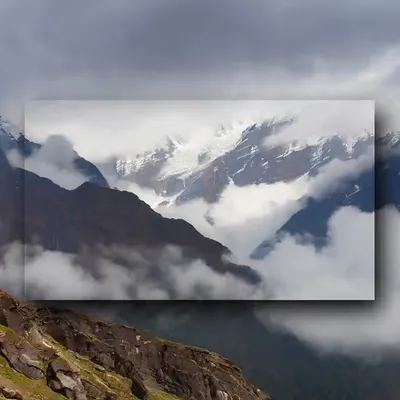 Mountains and Drop Shadows #55
