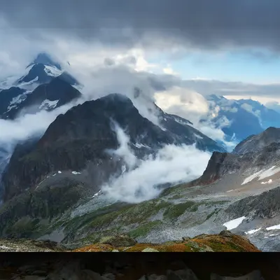 Mountains and Drop Shadows #51