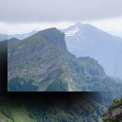 Mountains and Drop Shadows #42