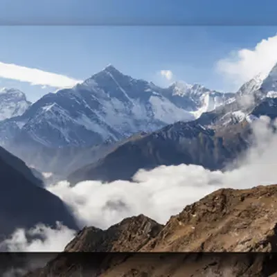 Mountains and Drop Shadows #7