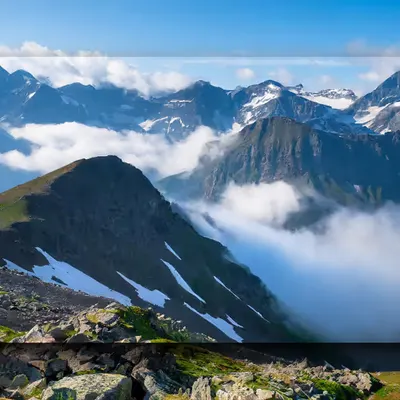 Mountains and Drop Shadows #23