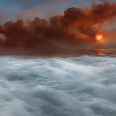 #93 Tumultuous Sunset