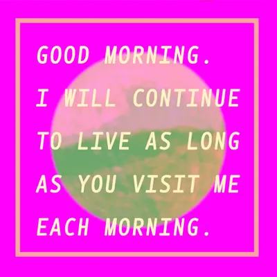 Good Morning 09