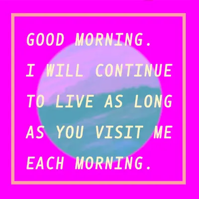 Good Morning 12