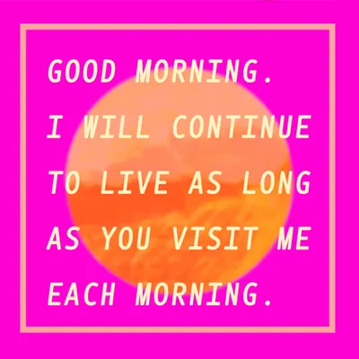 Good Morning 22