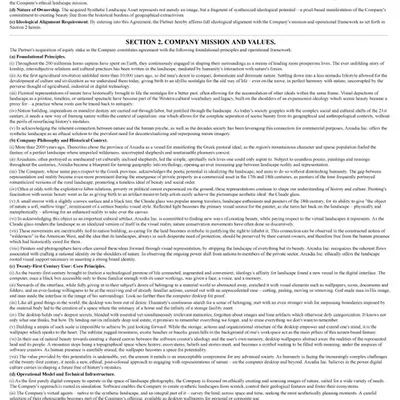 Arcadia Inc: IPO #2 (Agreement) 